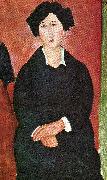 Amedeo Modigliani, den italienska kvinna